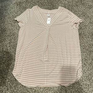 Women’s luxe short sleeve shirt